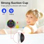 Altavoz Bluetooth Portátil, IP7 Impermeable Altavoz Ducha con Ventosa, Pequeño Altavoces Inalámbrico con RGB Luz Colorida,
