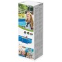 Intex 28271Np Small Frame Piscina Desmontable, 260 X 160 X 65 Cm, 2.282 Litros + 28038 Cobertor Piscina Rectangular Prisma/Small
