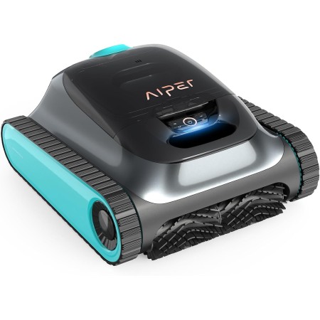 AIPER Scuba S1 Robot Piscina Sin Cable, Navegación Inteligente, 150 Min de Funcionamiento Continuo, para la Limpieza de Paredes