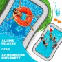 KESSER® Piscina hinchable familiar para niños y adultos, piscina familiar, verano, 240 x 142 x 56 cm, 613 litros, capacidad para
