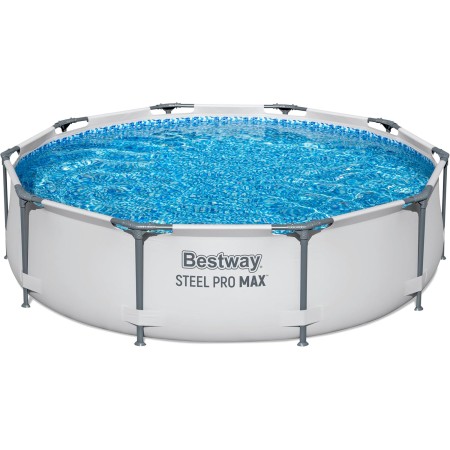 BESTWAY 56406D - Piscina Desmontable Tubular Steel Pro Max 305 x 76 cm, Multicolor