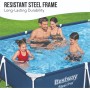 BESTWAY Piscina Desmontable Tubular Infantil Steel Pro 300x201x66cm Azul