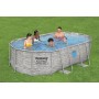 FORNOR 56714 Piscina Oval + Bomba Filtro 427 x 250 x
