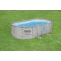 FORNOR 56714 Piscina Oval + Bomba Filtro 427 x 250 x