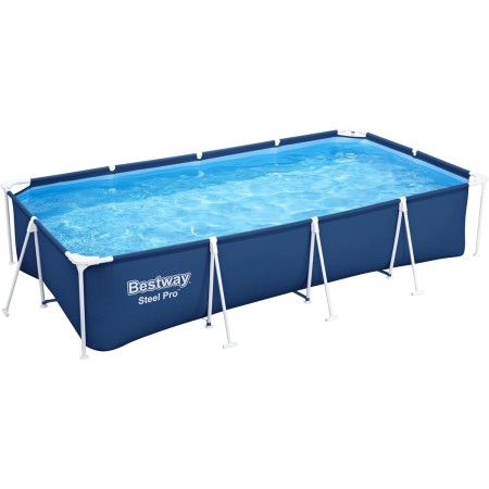 BESTWAY Piscina Desmontable Tubular Infantil Steel Pro 400x211x81cm Azul