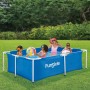 Piscina Tubular Rectangular Funsicle 2,13 m x 1,52 m x 0,61 m, Azul