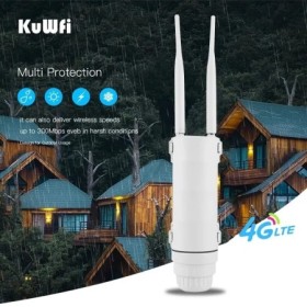 KuWFi 4G enrutador WIFI para exteriores 300Mbps impermeable 4G enrutad