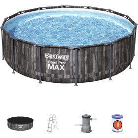 Steel Pro MAX™ 14' x 42"/4.27m x 1.07m Pool Set