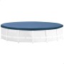 Intex 26702NP - Piscina Desmontable Redonda Prism Frame intex 305x76 cm con depuradora + 28030 - Cobertor Piscina metálica Metal