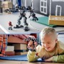 LEGO Marvel Armadura Robótica de Venom vs. Miles Morales, Lucha Entre Superhéroes Articulados, Juguete de Construcción con