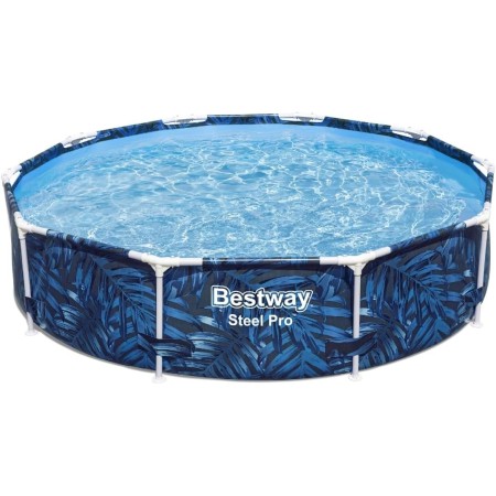 BESTWAY Piscina Desmontable Steel Pro 366x201x66 cm Capacidad de 4.062 Litros, Azul