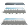 INTEX 55221 - Piscina elevada Rectangular Ultra XTR Frame 732x366x132 cm + depuradora