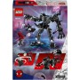 LEGO Marvel Armadura Robótica de Venom vs. Miles Morales, Lucha Entre Superhéroes Articulados, Juguete de Construcción con