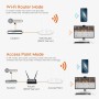 Tenda 4G06 - Router 4G Volte, Router WiFi SIM con Servicio de Voz, CAT4, 2.4GHz Wi-Fi 300Mbps, Puerto RJ11/LAN/WAN, Antena