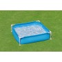 BESTWAY Piscina Desmontable Tubular Infantil My First Frame Pools 122x122x30,5 cm Azul