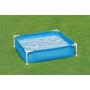 BESTWAY Piscina Desmontable Tubular Infantil My First Frame Pools 122x122x30,5 cm Azul