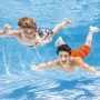 Intex 55256 - Piscina Desmontable Small Frame Familiar Rosa 220x150x60cm & 28038 - Cobertor Piscina Rectangular Prisma/Small