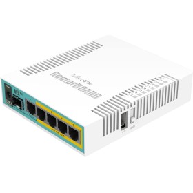 MikroTik Hex PoE with 800MHz CPU Hex PoE, IEEE 802.3at, RB960PGS (Hex PoE, IEEE 802.3at, 10,100,1000 Mbit/s, 800 MHz, 16 MB, 128