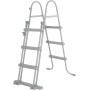Bestway Steel Pro MAX Frame - Piscina Redonda (366 x 100 cm, Incluye Bomba de Filtro, Efecto Madera)