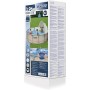 Bestway Steel Pro MAX Frame - Piscina Redonda (366 x 100 cm, Incluye Bomba de Filtro, Efecto Madera)