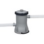 Bestway Steel Pro MAX Frame - Piscina Redonda (366 x 100 cm, Incluye Bomba de Filtro, Efecto Madera)