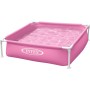 Intex 57172 Piscina Desmontable, Pequeña, para Niños, Rosa, Medidas 122x122x30 cm, con Tapón Desagüe, Capacidad de 342 litros,