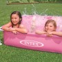 Intex 57172 Piscina Desmontable, Pequeña, para Niños, Rosa, Medidas 122x122x30 cm, con Tapón Desagüe, Capacidad de 342 litros,