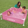 Intex 57172 Piscina Desmontable, Pequeña, para Niños, Rosa, Medidas 122x122x30 cm, con Tapón Desagüe, Capacidad de 342 litros,