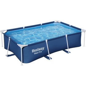 BESTWAY Piscina Desmontable Tubular Infantil Steel Pro 259x170x61cm Azul