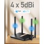 Módem Router Cudy AC1200 Desbloqueado 4G LTE con Ranura para Tarjeta SIM, WiFi de Malla de 1200 Mbps, Antenas móviles