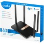 Módem Router Cudy AC1200 Desbloqueado 4G LTE con Ranura para Tarjeta SIM, WiFi de Malla de 1200 Mbps, Antenas móviles