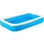 BESTWAY 54006 - Piscina Hinchable Infantil Rectangular 262x175x51 cm, Blue