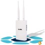 KuWFi Router 4G SIM, Router 4G LTE WiFi 300 Mbps, Puerto Ethernet LAN/WAN, Cobertura WiFi Exterior con 2 Antenas extraíbles,