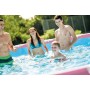 Intex 28292NP - Kit de Piscina Tubular Redondo Metal Marco Pink/Rosa (Ø) 2,44 x 0,76 m