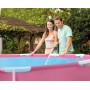 Intex 28292NP - Kit de Piscina Tubular Redondo Metal Marco Pink/Rosa (Ø) 2,44 x 0,76 m