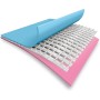 Intex 28292NP - Kit de Piscina Tubular Redondo Metal Marco Pink/Rosa (Ø) 2,44 x 0,76 m
