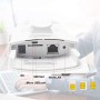 KuWFi Router 4G SIM, Router 4G LTE WiFi 300 Mbps, Puerto Ethernet LAN/WAN, Cobertura WiFi Exterior con 2 Antenas extraíbles,