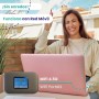 Router MiFi 4G/5G (Cat 6), WiFi Portátil, Batería 3.300 mAh, Pantalla LCD, Conexión hasta 16 Dispositivos