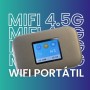 Router MiFi 4G/5G (Cat 6), WiFi Portátil, Batería 3.300 mAh, Pantalla LCD, Conexión hasta 16 Dispositivos