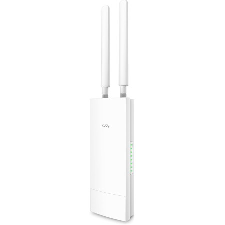 Cudy AC1200 Gigabit Módem Router para Exteriores 4G LTE Cat 6, IP65, Antenas Desmontables, Router con Ranura SIM, Montaje En