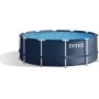 Intex Piscina Frame Rondo 366 x 122 cm, sin Accesorios, Incluye Escalera