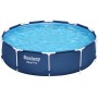 BESTWAY Piscina Desmontable Tubular Infantil Steel Pro 305x76 cm Azul