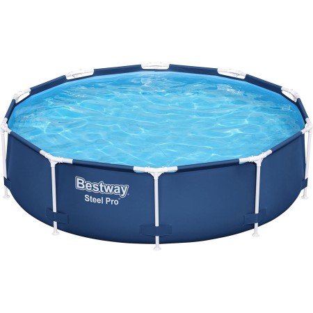 BESTWAY Piscina Desmontable Tubular Infantil Steel Pro 305x76 cm Azul