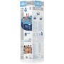 BESTWAY Piscina Desmontable Tubular Infantil Steel Pro 305x76 cm Azul