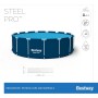 BESTWAY Piscina Desmontable Tubular Infantil Steel Pro 305x76 cm Azul