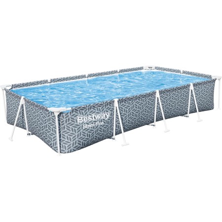 BESTWAY Piscina Desmontable Steel Pro 366x201x66 cm Gris