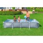 BESTWAY Piscina Desmontable Steel Pro 366x201x66 cm Gris