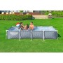 BESTWAY Piscina Desmontable Steel Pro 366x201x66 cm Gris