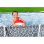 BESTWAY Piscina Desmontable Steel Pro 366x201x66 cm Gris