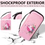 JYPS Unicorn Carry Case for Nintendo Switch with Hard Protective Cover, Purple Travel Carrying Switch Case Accessories Kit,